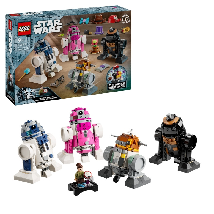 LEGO Star Wars™ – Creative Play Droid™ Builder (75392) i gruppen LEKSAKER, BARN- & BABYPRODUKTER / Leksaker / Byggleksaker / Lego hos TP E-commerce Nordic AB (D40704)