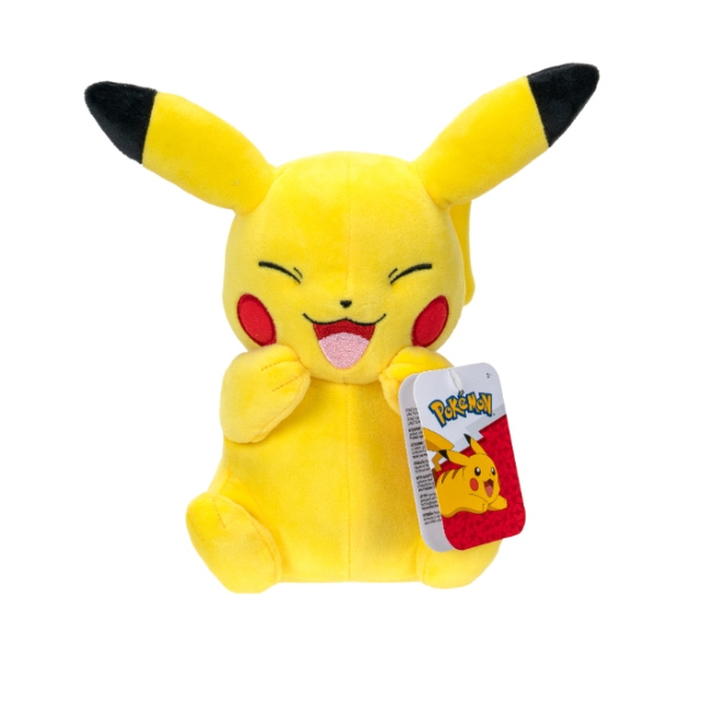 Pokémon Pikachu-gosedjur, 20 cm (PKW3080) i gruppen LEKSAKER, BARN- & BABYPRODUKTER / Babyleksaker / Gosedjur hos TP E-commerce Nordic AB (D40712)