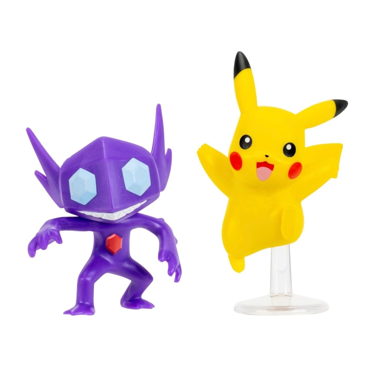 Pokémon Stridsfigurer, 2-pack – Sableye & Pikachu (PKW4062) i gruppen LEKSAKER, BARN- & BABYPRODUKTER / Leksaker / Figurer, Miniatyrer & tillbehör hos TP E-commerce Nordic AB (D40717)