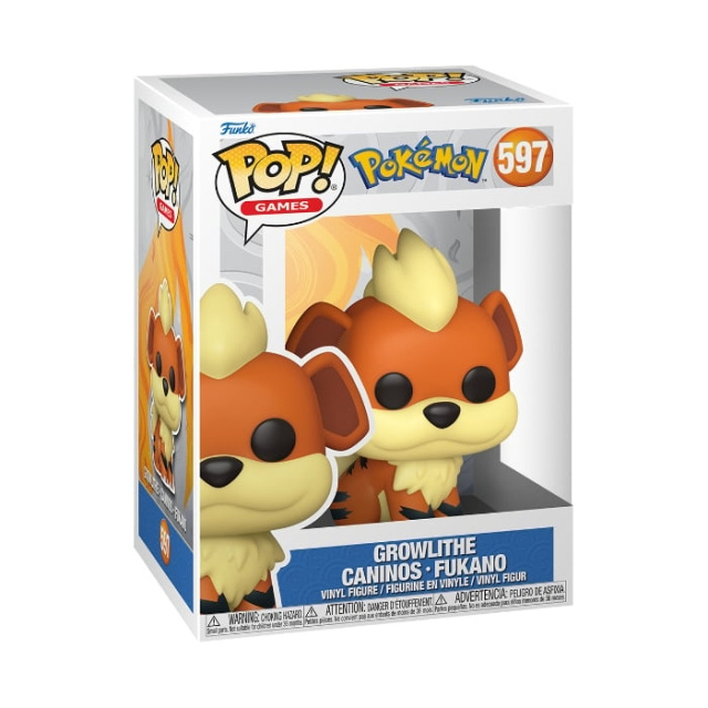 Funko Pop! Pokémon Growlithe (74229) i gruppen LEKSAKER, BARN- & BABYPRODUKTER / Leksaker / Figurer, Miniatyrer & tillbehör hos TP E-commerce Nordic AB (D40722)