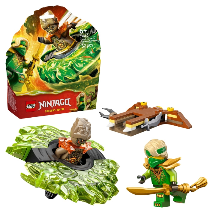 LEGO Ninjago – Lloyd mot jordmonstret Spinner (71850) i gruppen LEKSAKER, BARN- & BABYPRODUKTER / Leksaker / Byggleksaker / Lego hos TP E-commerce Nordic AB (D40732)