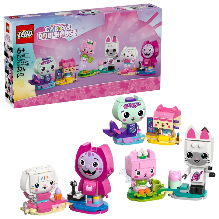 LEGO Gabbys dockhus – Gabbys kattvänner i klossar (11215) i gruppen LEKSAKER, BARN- & BABYPRODUKTER / Leksaker / Byggleksaker / Lego hos TP E-commerce Nordic AB (D40734)