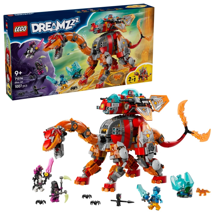 LEGO DREAMZzz – Dino Jet (71514) i gruppen LEKSAKER, BARN- & BABYPRODUKTER / Leksaker / Byggleksaker / Lego hos TP E-commerce Nordic AB (D40738)
