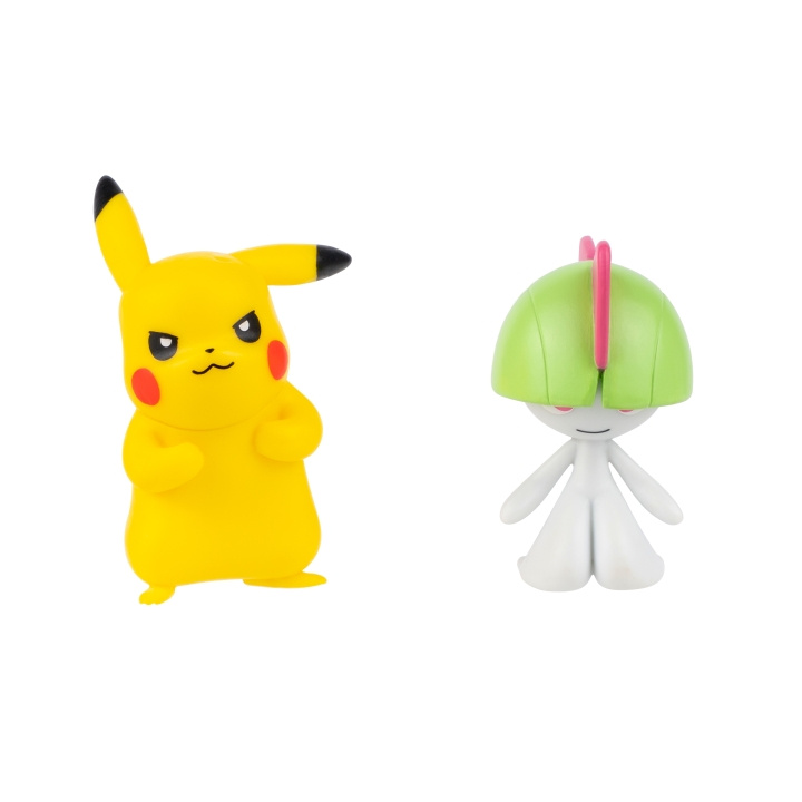 Pokémon Stridsfigurer, 2-pack – Ralts & Pikachu (PKW4059) i gruppen LEKSAKER, BARN- & BABYPRODUKTER / Leksaker / Figurer, Miniatyrer & tillbehör hos TP E-commerce Nordic AB (D40745)