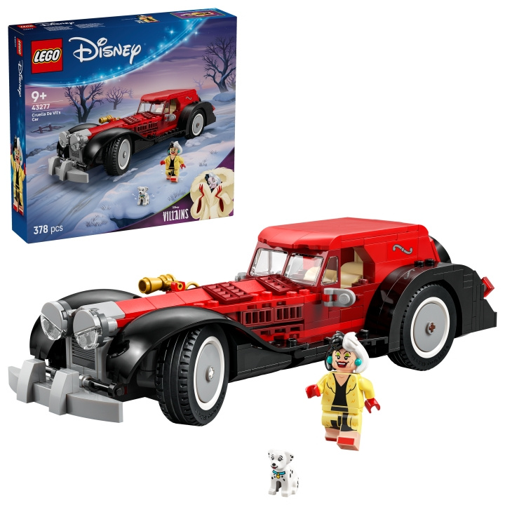 LEGO Disney Classic – Cruella De Vils bil (43277) i gruppen LEKSAKER, BARN- & BABYPRODUKTER / Leksaker / Byggleksaker / Lego hos TP E-commerce Nordic AB (D40754)