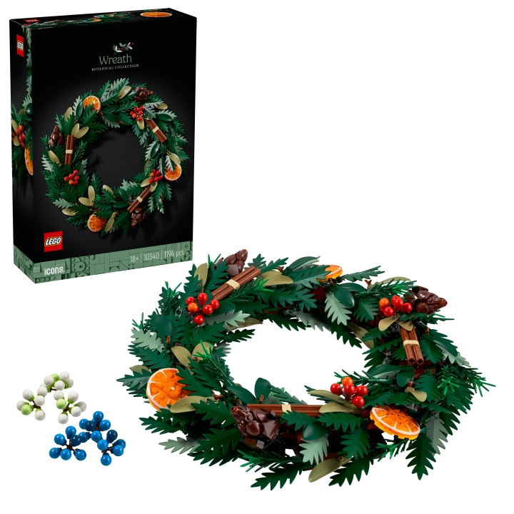 LEGO Botanicals – Krans (10340) i gruppen LEKSAKER, BARN- & BABYPRODUKTER / Leksaker / Byggleksaker / Lego hos TP E-commerce Nordic AB (D40769)