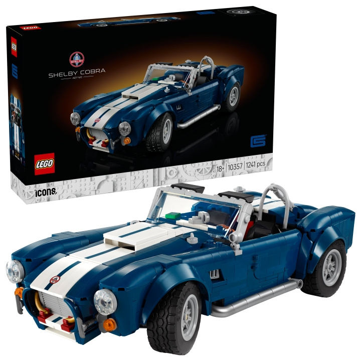 LEGO Icons – Shelby Cobra 427 S/C (10357) i gruppen LEKSAKER, BARN- & BABYPRODUKTER / Leksaker / Byggleksaker / Lego hos TP E-commerce Nordic AB (D40775)