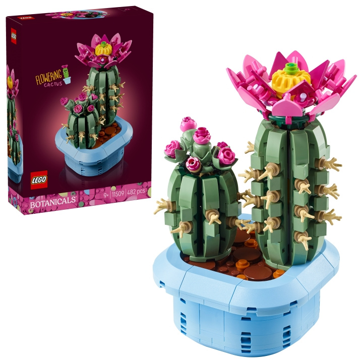 LEGO Botanicals – Blommande kaktus (11509) i gruppen LEKSAKER, BARN- & BABYPRODUKTER / Leksaker / Byggleksaker / Lego hos TP E-commerce Nordic AB (D40778)