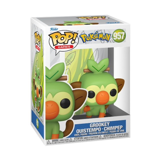 Funko Pop! Pokémon Grookey (70976) i gruppen LEKSAKER, BARN- & BABYPRODUKTER / Leksaker / Figurer, Miniatyrer & tillbehör hos TP E-commerce Nordic AB (D40788)