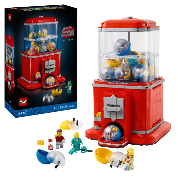 LEGO Idéer – Minifigur-automat (21358) i gruppen LEKSAKER, BARN- & BABYPRODUKTER / Leksaker / Byggleksaker / Lego hos TP E-commerce Nordic AB (D40797)