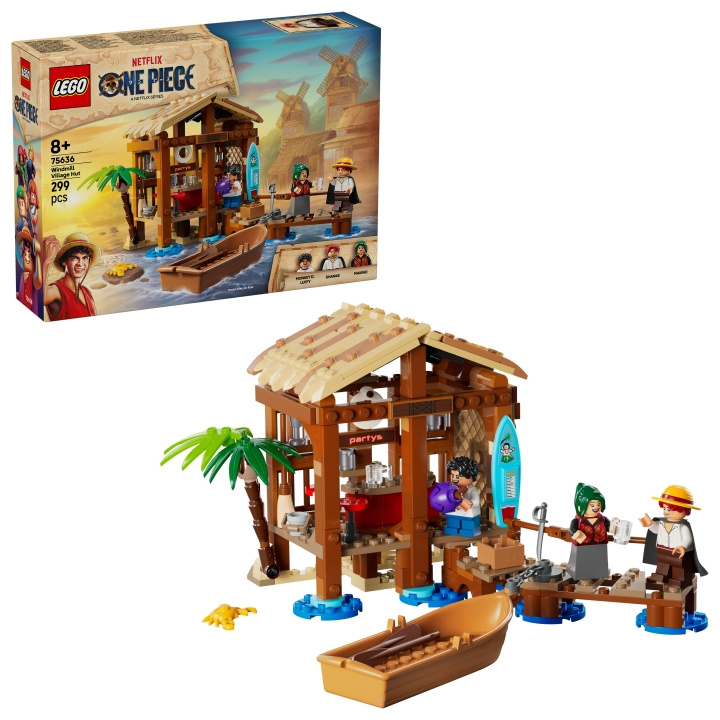 LEGO ONE PIECE – Vindkvarnsbyens stuga (75636) i gruppen LEKSAKER, BARN- & BABYPRODUKTER / Leksaker / Byggleksaker / Lego hos TP E-commerce Nordic AB (D40798)