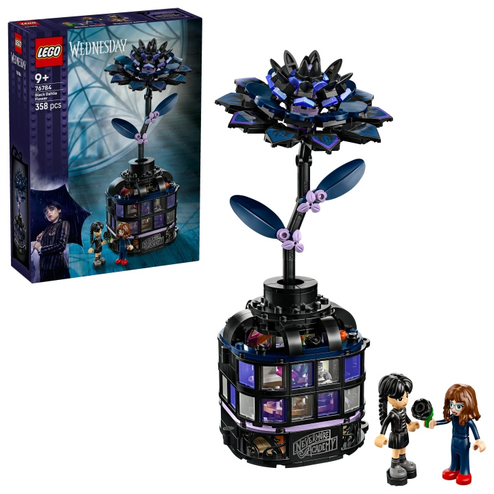 LEGO Onsdag – Black Dahlia Flower (76784) i gruppen LEKSAKER, BARN- & BABYPRODUKTER / Leksaker / Byggleksaker / Lego hos TP E-commerce Nordic AB (D40800)