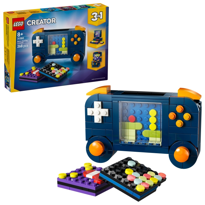 LEGO LEGO Creator – Retro-spelkonsol (31380) i gruppen LEKSAKER, BARN- & BABYPRODUKTER / Leksaker / Byggleksaker / Lego hos TP E-commerce Nordic AB (D40802)