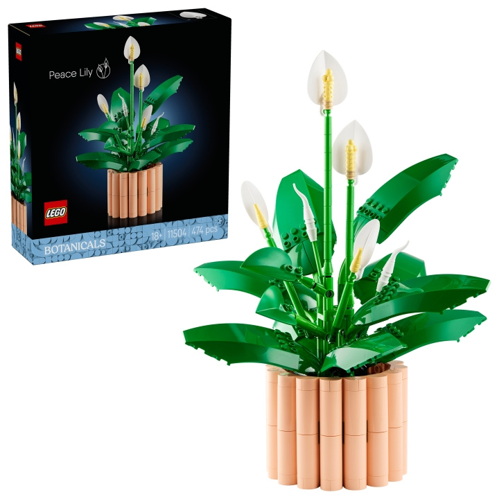 LEGO Botanicals – Fredslilja (11504) i gruppen LEKSAKER, BARN- & BABYPRODUKTER / Leksaker / Byggleksaker / Lego hos TP E-commerce Nordic AB (D40813)