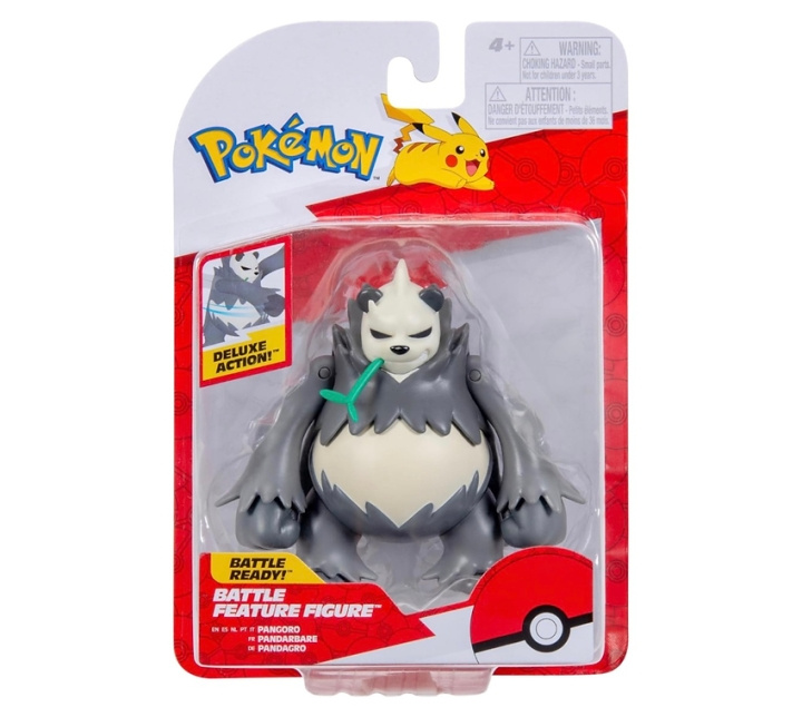 Pokémon Battle Feature-figur Pangoro (PKW4079) i gruppen LEKSAKER, BARN- & BABYPRODUKTER / Leksaker / Figurer, Miniatyrer & tillbehör hos TP E-commerce Nordic AB (D40816)