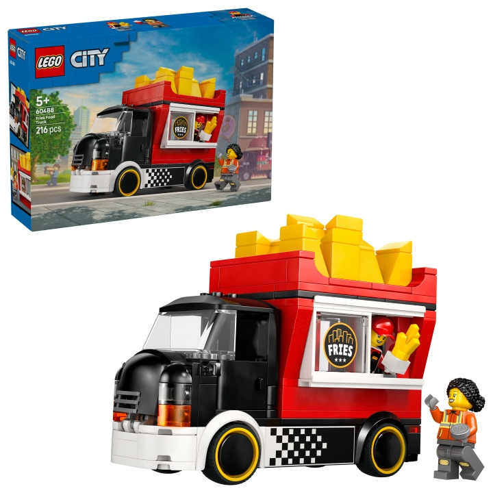 LEGO LEGO City – Pommes frites-matbil (60488) i gruppen LEKSAKER, BARN- & BABYPRODUKTER / Leksaker / Byggleksaker / Lego hos TP E-commerce Nordic AB (D40833)