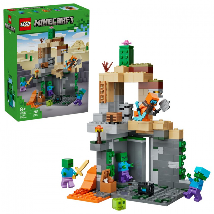 LEGO Minecraft – Zombie-fängelsehålan (21587) | LEKSAKER, BARN- & BABYPRODUKTER - Leksaker - Byggleksaker - Lego | GameStuff