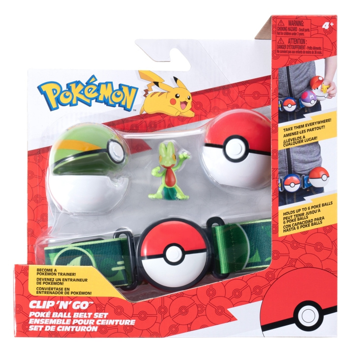 Pokémon Clip N Go-bältesset Treecko (PKW4170) i gruppen LEKSAKER, BARN- & BABYPRODUKTER / Leksaker / Figurer, Miniatyrer & tillbehör hos TP E-commerce Nordic AB (D40841)