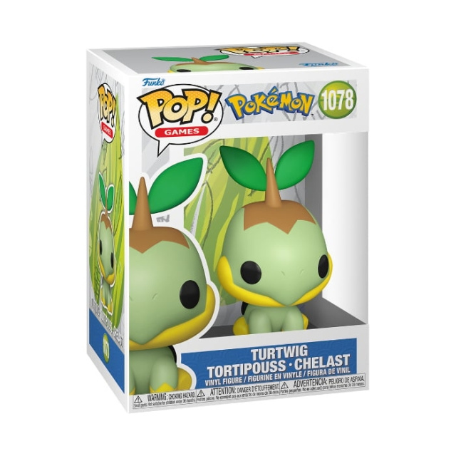 Funko Pop! Vinyl-Pokémon Turtwig (86364) i gruppen LEKSAKER, BARN- & BABYPRODUKTER / Leksaker / Figurer, Miniatyrer & tillbehör hos TP E-commerce Nordic AB (D40844)