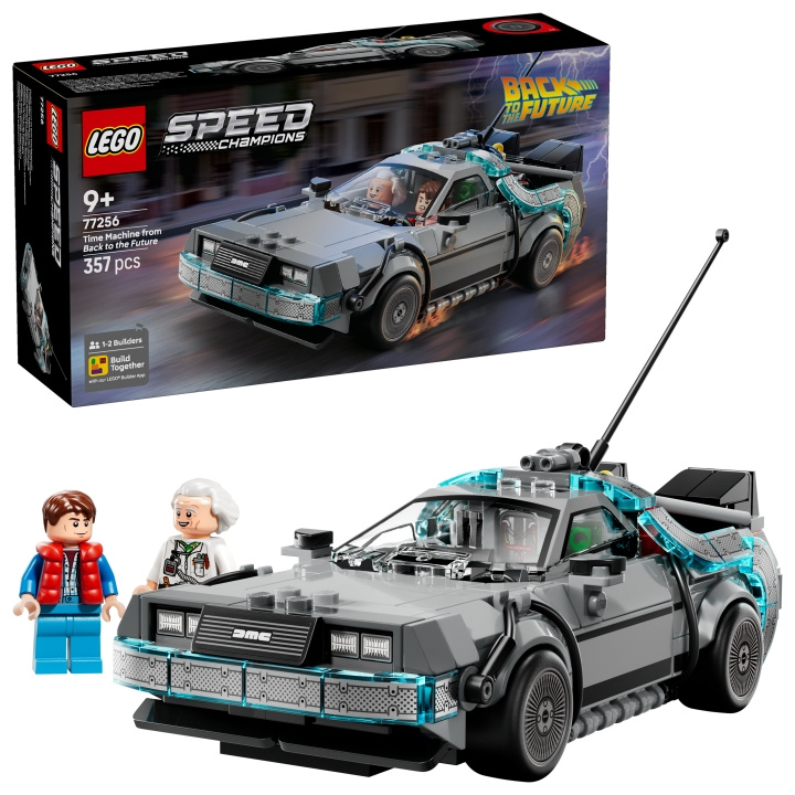 LEGO Speed Champions – Tidsmaskinen från Tillbaka till framtiden (77256) i gruppen LEKSAKER, BARN- & BABYPRODUKTER / Leksaker / Byggleksaker / Lego hos TP E-commerce Nordic AB (D40851)