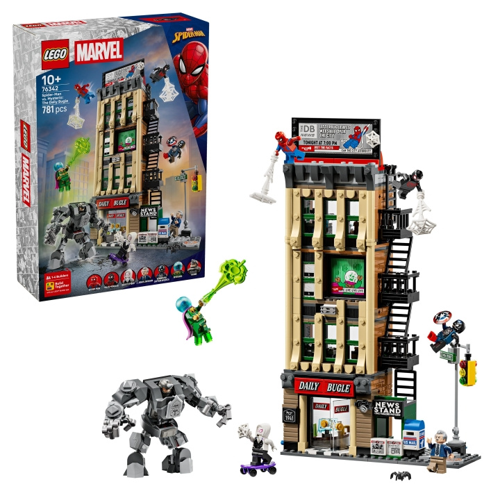 LEGO Superhjältar – Spider-Man mot Mysterio: The Daily Bugle (76342) i gruppen LEKSAKER, BARN- & BABYPRODUKTER / Leksaker / Byggleksaker / Lego hos TP E-commerce Nordic AB (D40853)