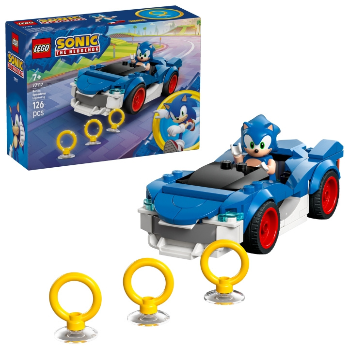 LEGO Sonic – Speedster Lightning (77117) i gruppen LEKSAKER, BARN- & BABYPRODUKTER / Leksaker / Byggleksaker / Lego hos TP E-commerce Nordic AB (D40861)