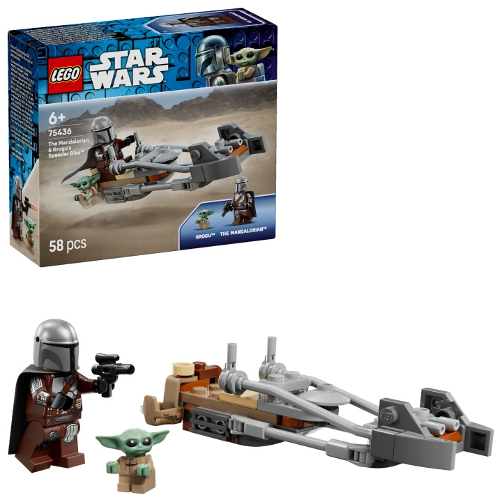 LEGO Star Wars™ – The Mandalorian & Grogus Speeder Bike™ (75436) i gruppen LEKSAKER, BARN- & BABYPRODUKTER / Leksaker / Byggleksaker / Lego hos TP E-commerce Nordic AB (D40862)