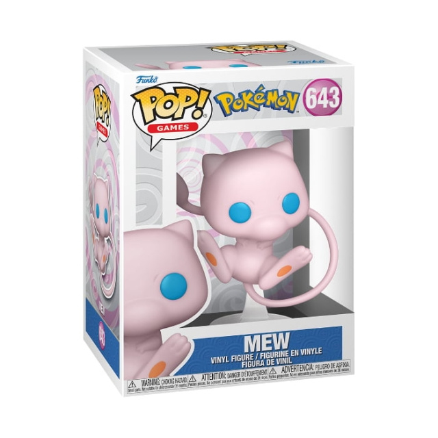Funko Pop! Pokémon Mew (74221) i gruppen LEKSAKER, BARN- & BABYPRODUKTER / Leksaker / Figurer, Miniatyrer & tillbehör hos TP E-commerce Nordic AB (D40876)