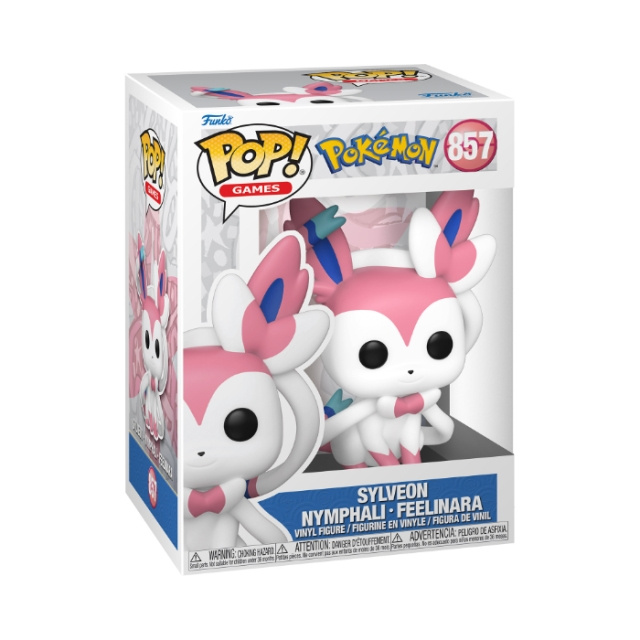 Funko Pop! Pokémon Sylveon (74215) i gruppen LEKSAKER, BARN- & BABYPRODUKTER / Leksaker / Figurer, Miniatyrer & tillbehör hos TP E-commerce Nordic AB (D40878)