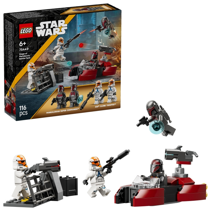 LEGO Star Wars™ – Siege of Mandalore Battle Pack (75449) i gruppen LEKSAKER, BARN- & BABYPRODUKTER / Leksaker / Byggleksaker / Lego hos TP E-commerce Nordic AB (D40880)