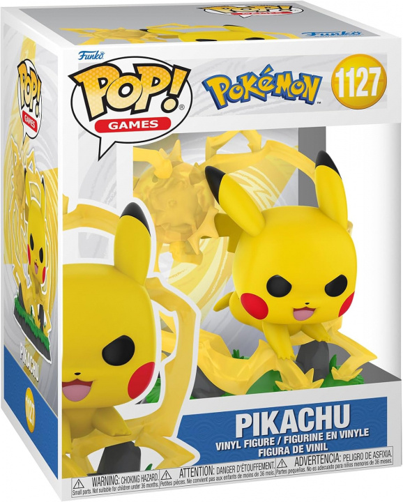 Funko Pop! Premium Pokémon Pikachu (91662) i gruppen LEKSAKER, BARN- & BABYPRODUKTER / Leksaker / Figurer, Miniatyrer & tillbehör hos TP E-commerce Nordic AB (D40890)
