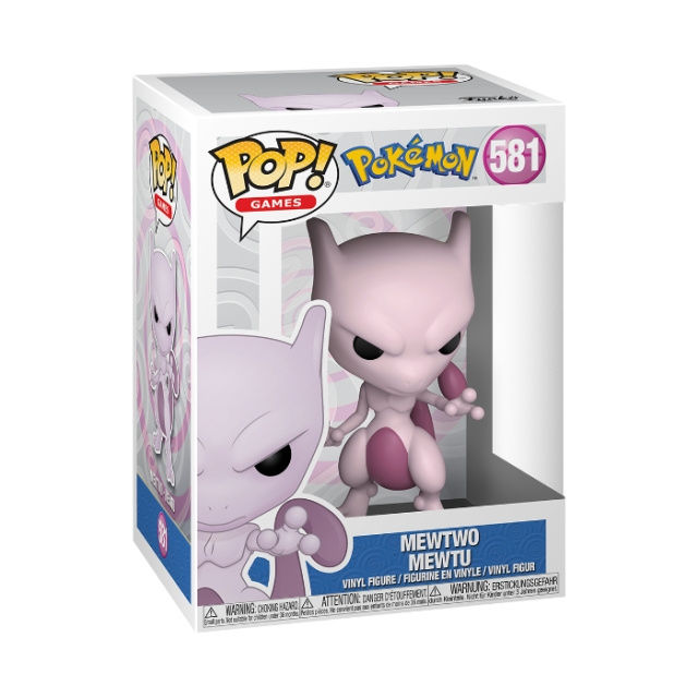 Funko Pop! Pokémon Mewtwo (63254) i gruppen LEKSAKER, BARN- & BABYPRODUKTER / Leksaker / Figurer, Miniatyrer & tillbehör hos TP E-commerce Nordic AB (D40901)