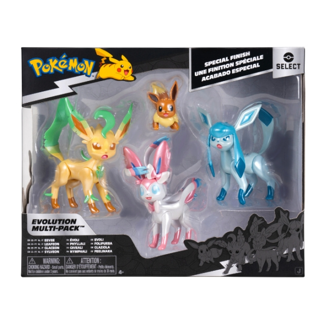 Pokémon Select Eeveelution Multipack (PKW4224) i gruppen LEKSAKER, BARN- & BABYPRODUKTER / Leksaker / Figurer, Miniatyrer & tillbehör hos TP E-commerce Nordic AB (D40903)