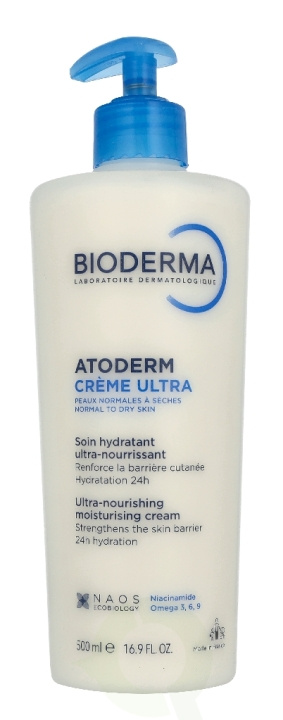 Bioderma Atoderm Ultra-Nourishing Cream 500 ml i gruppen SKÖNHET & HÄLSA / Hudvård / Ansiktsvård / Dagkräm hos TP E-commerce Nordic AB (D40959)