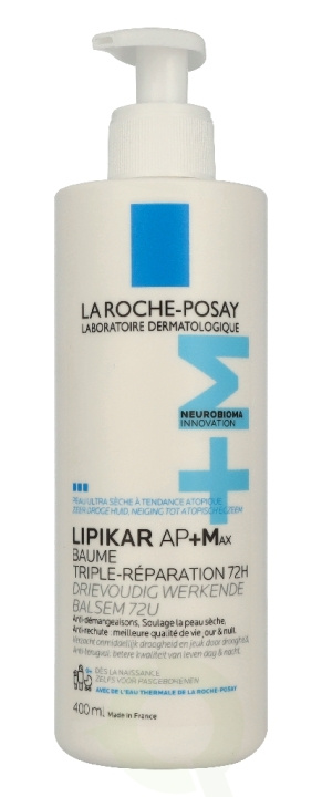 La Roche LRP Lipikar AP+M Balm 400 ml i gruppen SKÖNHET & HÄLSA / Hudvård / Ansiktsvård / Dagkräm hos TP E-commerce Nordic AB (D40963)