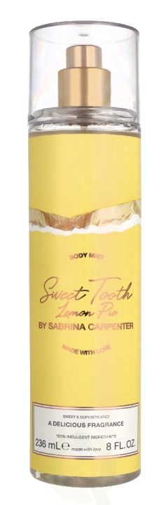 Sabrina Carpenter Sweet Tooth Lemon Pie Body Mist 236 ml i gruppen SKÖNHET & HÄLSA / Hudvård / Kroppsvård / Bodymist hos TP E-commerce Nordic AB (D40986)