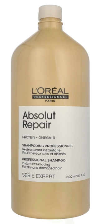 L\'Oreal Serie Expert Absolut Repair Gold Quinoa Shampoo 1500 ml i gruppen SKÖNHET & HÄLSA / Hår & Styling / Hårvårdsprodukter / Schampo hos TP E-commerce Nordic AB (D40994)