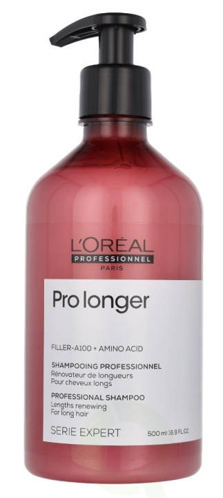 L\'Oreal Serie Expert Pro Longer Shampoo 500 ml i gruppen SKÖNHET & HÄLSA / Hår & Styling / Hårvårdsprodukter / Schampo hos TP E-commerce Nordic AB (D40997)