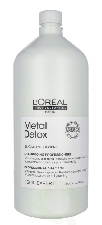 L\'Oreal Serie Expert Metal Detox Professional Shampoo 1500 ml i gruppen SKÖNHET & HÄLSA / Hår & Styling / Hårvårdsprodukter / Schampo hos TP E-commerce Nordic AB (D41004)