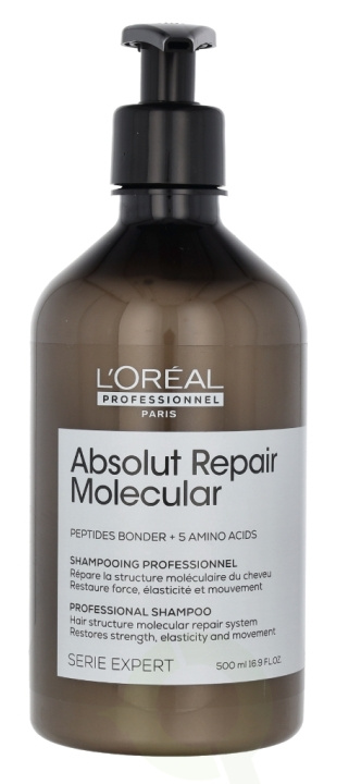 L\'Oreal Serie Expert Absolut Repair Molecular Shampoo 500 ml i gruppen SKÖNHET & HÄLSA / Hår & Styling / Hårvårdsprodukter / Schampo hos TP E-commerce Nordic AB (D41016)