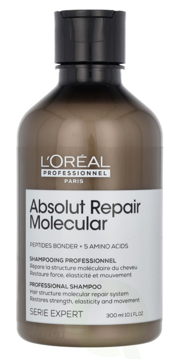 L\'Oreal Serie Expert Absolut Repair Molecular Shampoo 300 ml i gruppen SKÖNHET & HÄLSA / Hår & Styling / Hårvårdsprodukter / Schampo hos TP E-commerce Nordic AB (D41017)