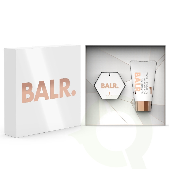 Balr. 1 FOR WOMEN Giftset 200 ml Holidays 21-22 - Edp Spray 50 ml/Shower Gel 150ml i gruppen SKÖNHET & HÄLSA / Presentkit / Presentkit För Henne hos TP E-commerce Nordic AB (D41039)