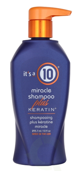 It\'s a 10 Miracle Shampoo Plus Keratin 295.7 ml i gruppen SKÖNHET & HÄLSA / Hår & Styling / Hårvårdsprodukter / Schampo hos TP E-commerce Nordic AB (D41062)