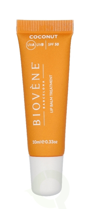 Biovene UVA UVB SPF50 High Broad Spectum Lip Balm Treatment 10 ml Coconut i gruppen SKÖNHET & HÄLSA / Makeup / Läppar / Läppbalsam hos TP E-commerce Nordic AB (D41077)