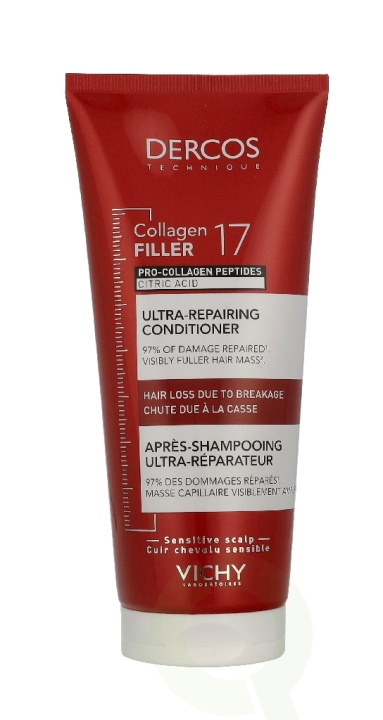 Vichy Dercos Ultra-Repair Conditioner 200 ml i gruppen SKÖNHET & HÄLSA / Hår & Styling / Hårvårdsprodukter / Balsam hos TP E-commerce Nordic AB (D41094)