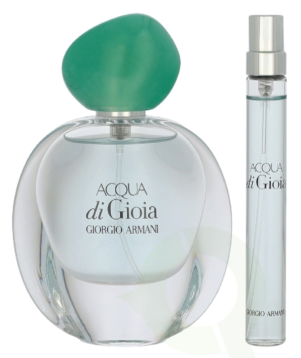 Armani Acqua Di Gioia Giftset 40 ml Edp Spray 30ml/Edp Spray 10ml i gruppen SKÖNHET & HÄLSA / Doft & Parfym / Parfym / Parfym för henne hos TP E-commerce Nordic AB (D41096)