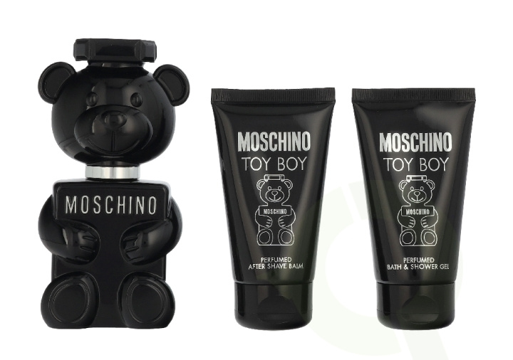 Moschino Toy Boy Giftset 150 ml Edp Spray 50ml/Shower Gel 50/ After Shave Balm 50ml i gruppen SKÖNHET & HÄLSA / Presentkit / Presentkit För Honom hos TP E-commerce Nordic AB (D41101)