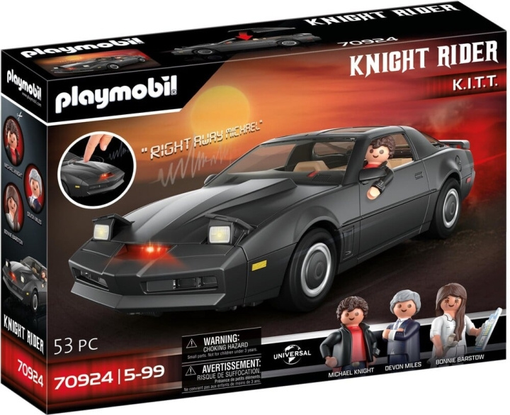 Playmobil Knight Rider – K.I.T.T (70924) i gruppen LEKSAKER, BARN- & BABYPRODUKTER / Leksaker / Leksaksbilar & andra fordon hos TP E-commerce Nordic AB (D41137)