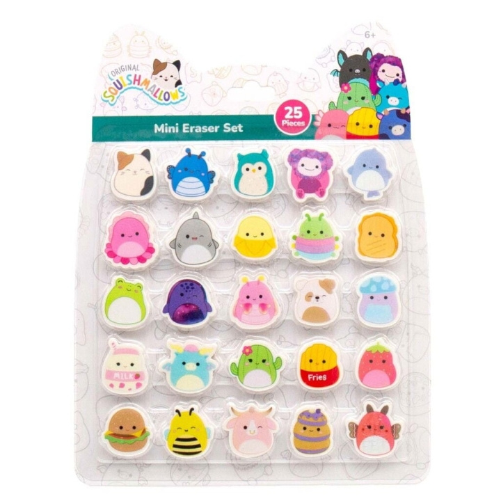 Squishmallows Suddgummiset, 25 st (333-231675) i gruppen LEKSAKER, BARN- & BABYPRODUKTER / Leksaker / Pyssel hos TP E-commerce Nordic AB (D41163)
