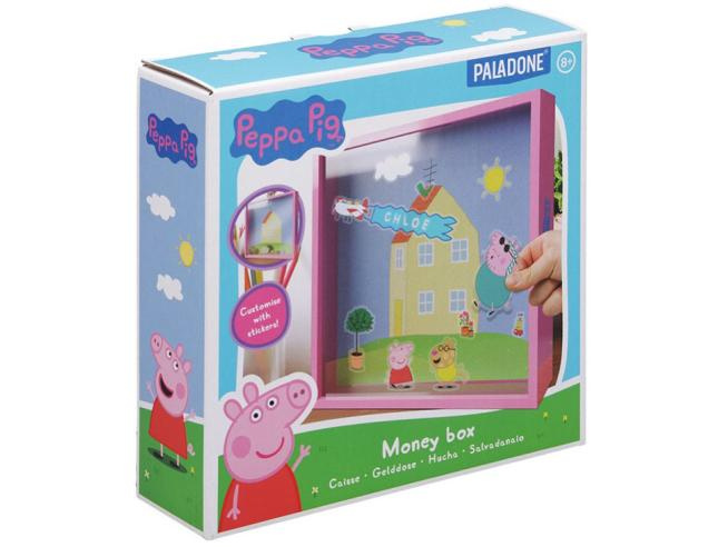 Paladone Peppa Pig-sparbössa med ram i gruppen SPORT, FRITID & HOBBY / Roliga prylar / Smarta saker hos TP E-commerce Nordic AB (D41175)